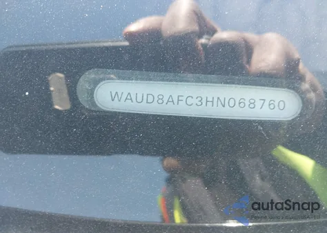 2017 Audi A6 2.0T Premium z USA, uszkodzony, nr VIN WAUD8AFC3HN068760